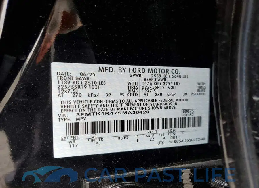 3FMTK1R47SMA30420# 13