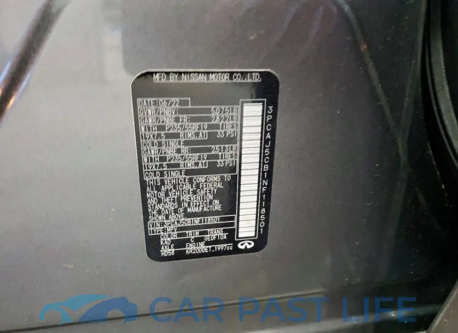 3PCAJ5CB1NF118501# 13