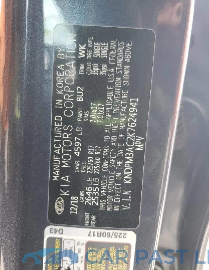 KNDPM3AC2K7624941# 13
