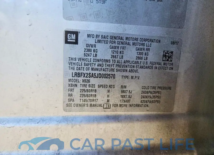 LRBFX2SA5JD002570# 14
