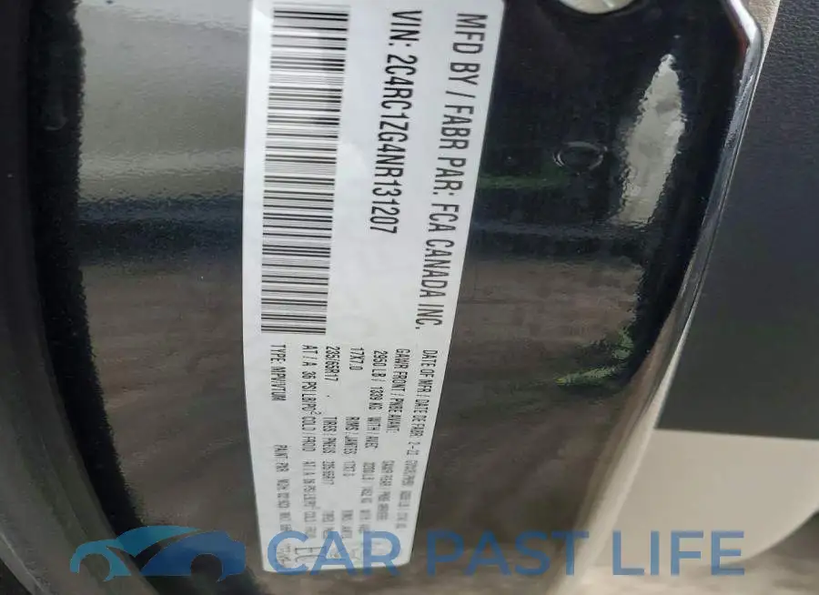 2C4RC1ZG4NR131207# 13