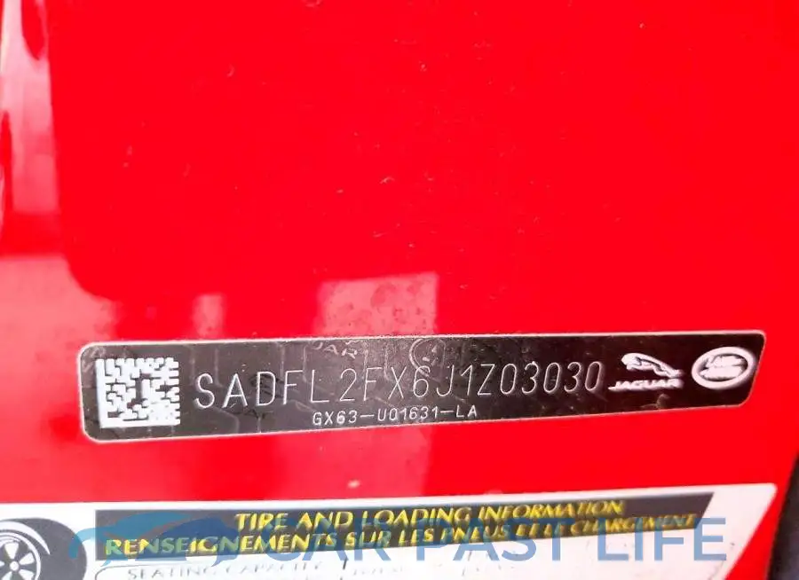 SADFL2FX6J1Z03030# 13