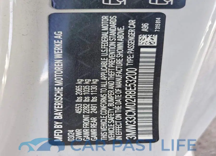 3MW33CM02R8E53200# 12