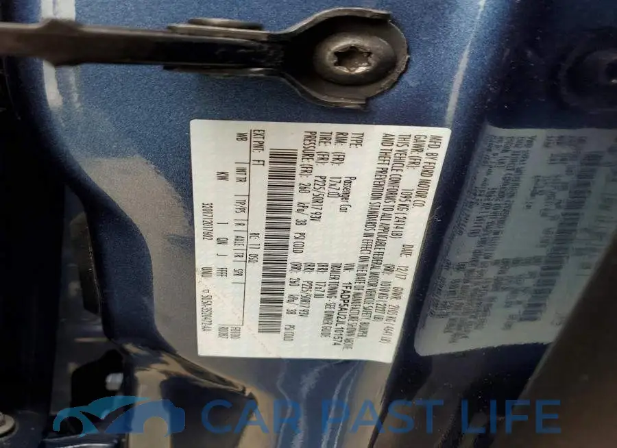 1FADP5AU2JL101574# 14