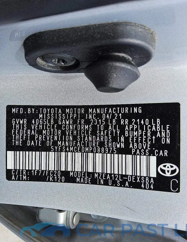 5YFS4MCE0MP088975# 12