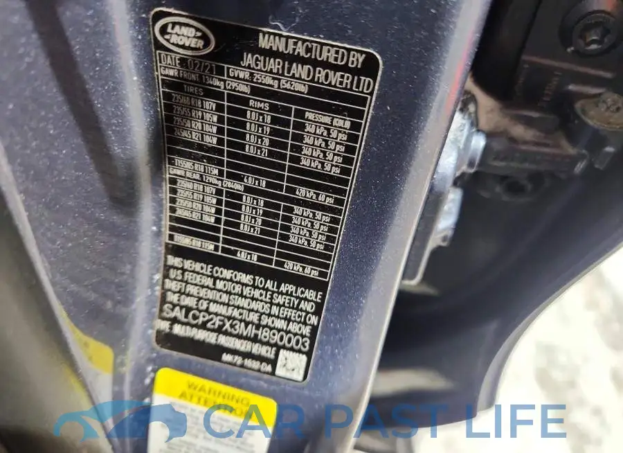 SALCP2FX3MH890003# 13