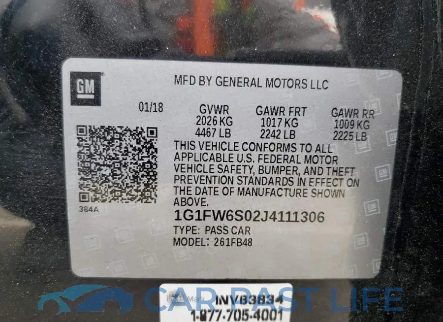 1G1FW6S02J4111306# 12