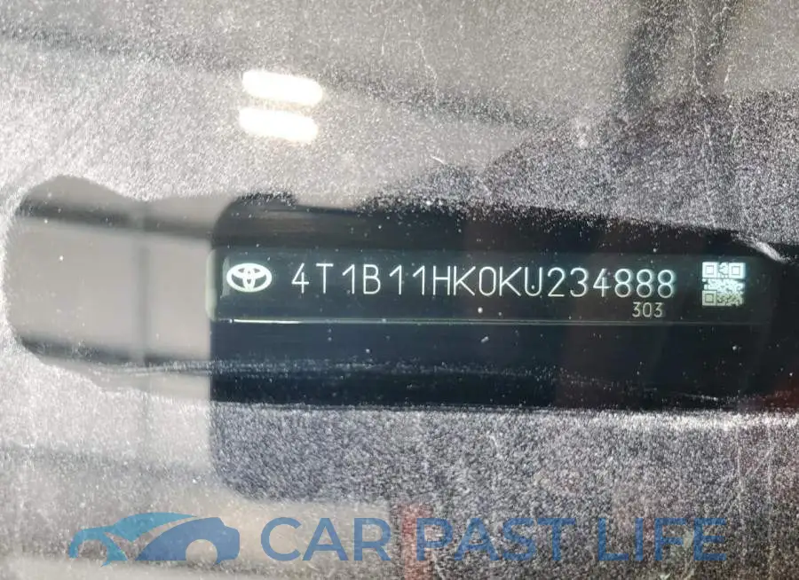 4T1B11HK0KU234888# 12