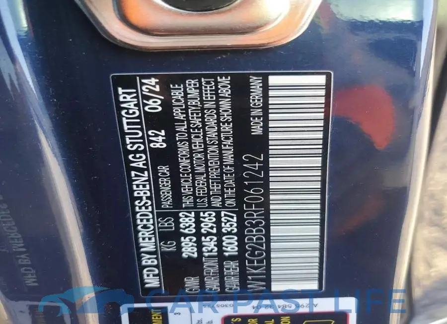 W1KEG2BB3RF061242# 12