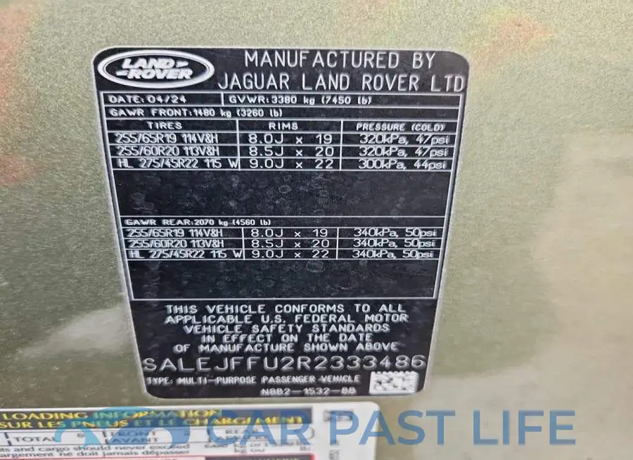 SALEJFFU2R2333486# 14