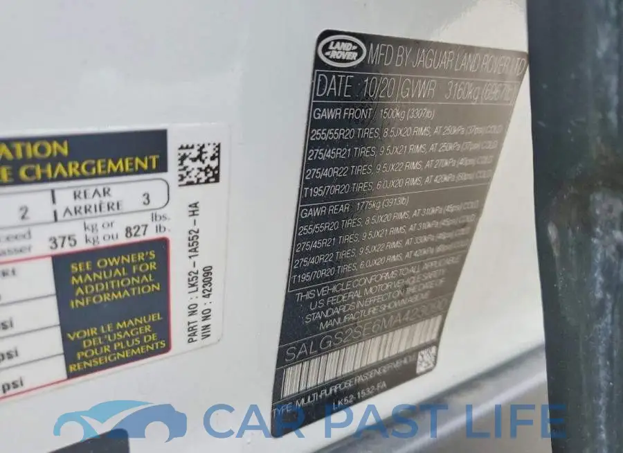 SALGS2SE6MA423090# 13