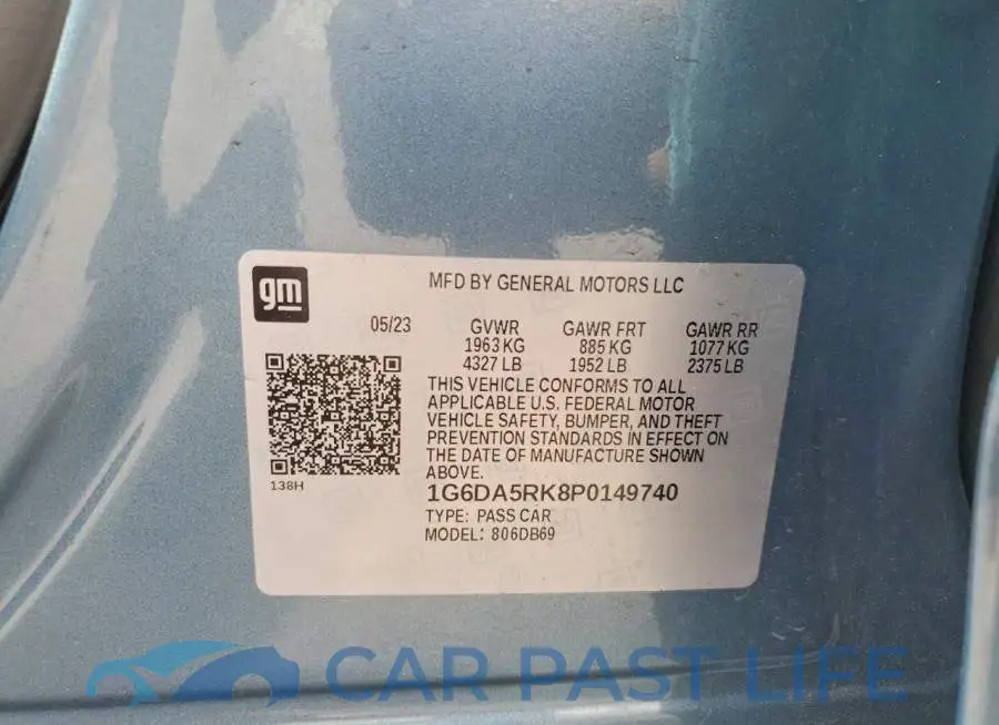 1G6DA5RK8P0149740# 13
