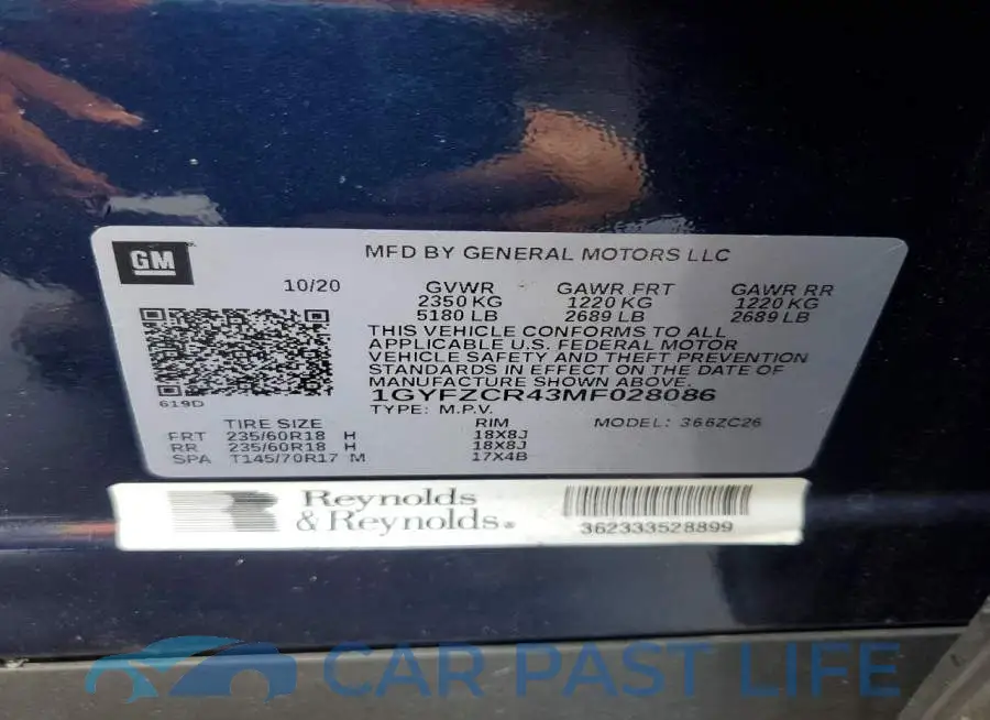 1GYFZCR43MF028086# 13