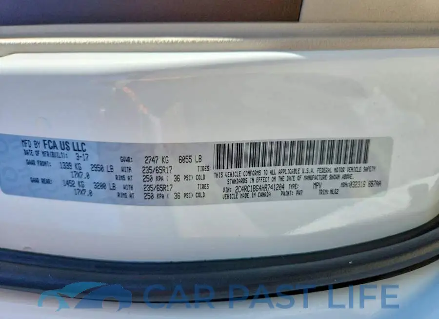 2C4RC1BG4HR741204# 13