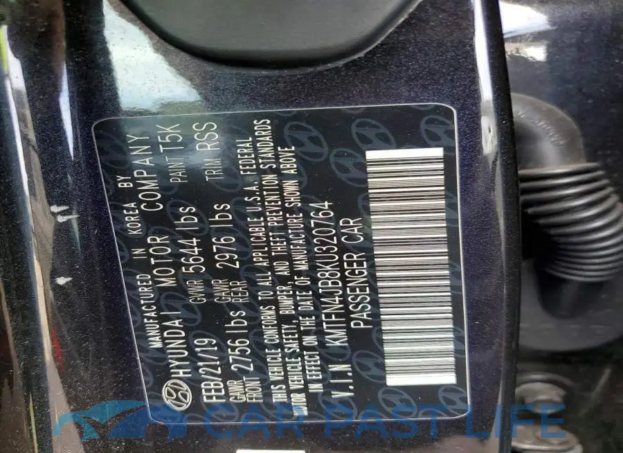 KMTFN4JB8KU320764# 12