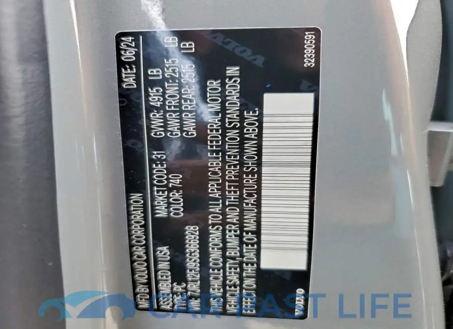 7JRL12FJ9SG366928# 13