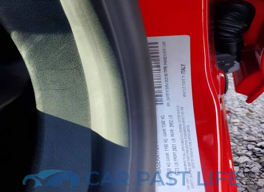 ZAM57YTS5N1382150# 12