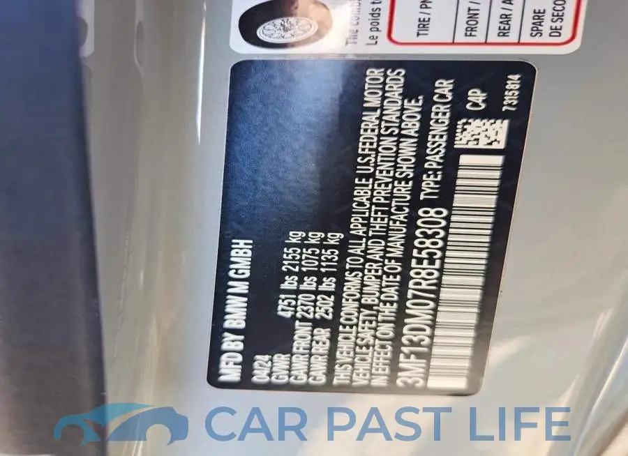 3MF13DM07R8E58308# 12