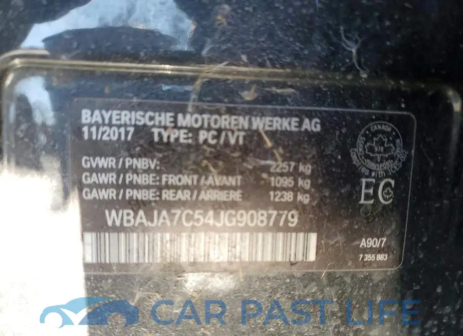WBAJA7C54JG908779# 12