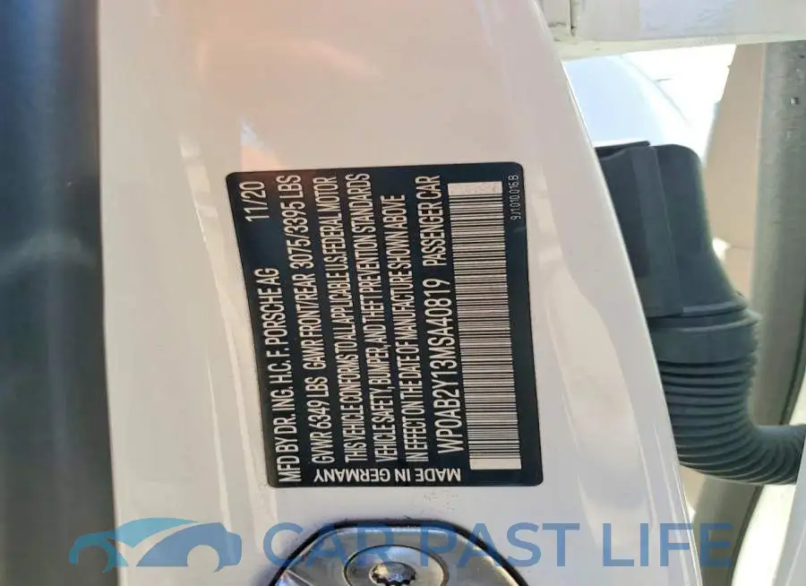 WP0AB2Y13MSA40819# 14