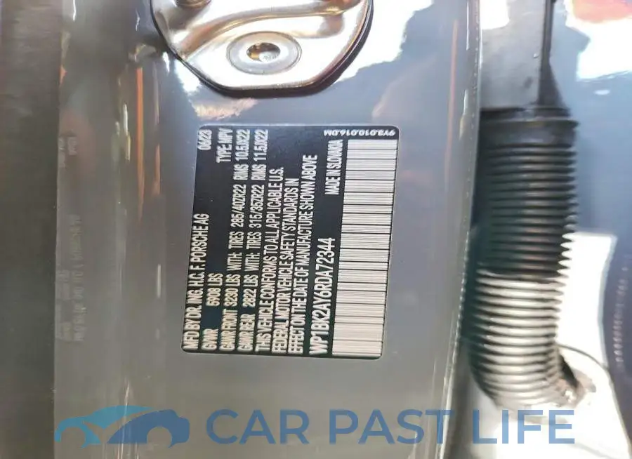 WP1BK2AY6RDA72344# 14