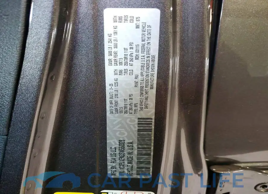 1C4PJXEN3SW560328# 13