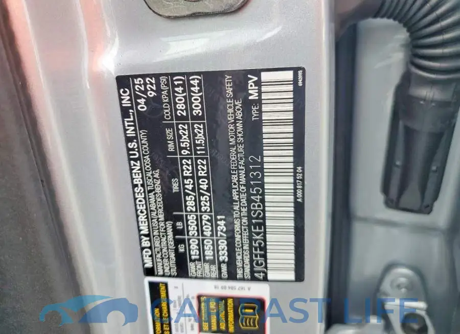 4JGFF5KE1SB451312# 14