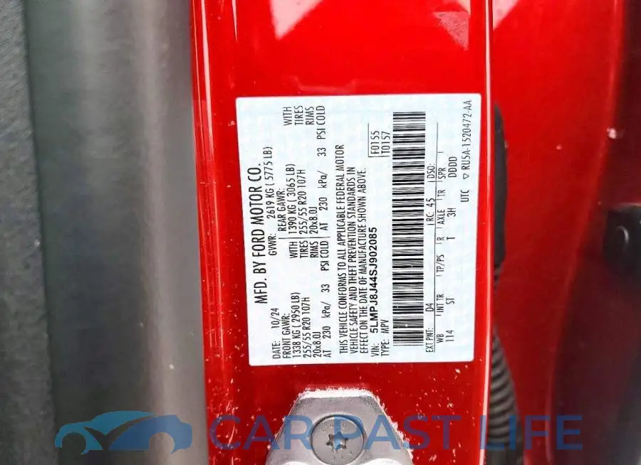 5LMPJ8J44SJ902085# 13