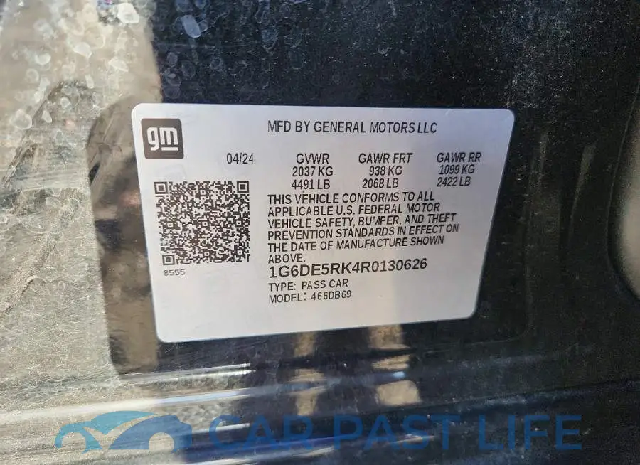 1G6DE5RK4R0130626# 13