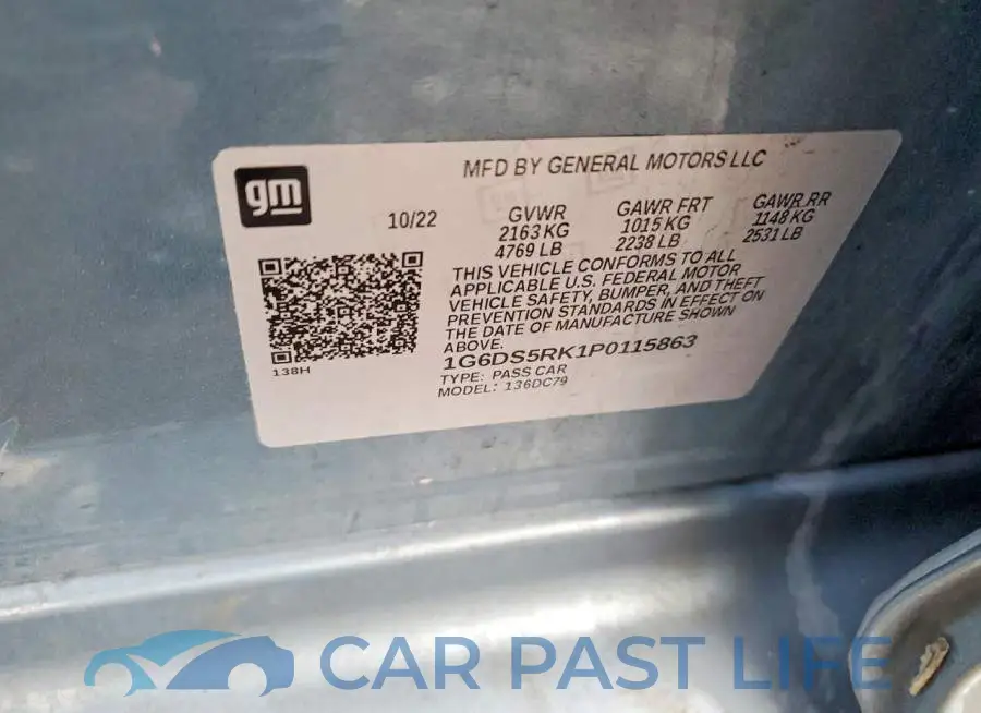 1G6DS5RK1P0115863# 12
