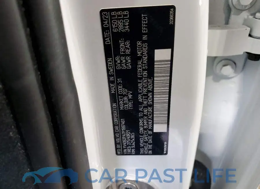 YV4062PA7P1997461# 13