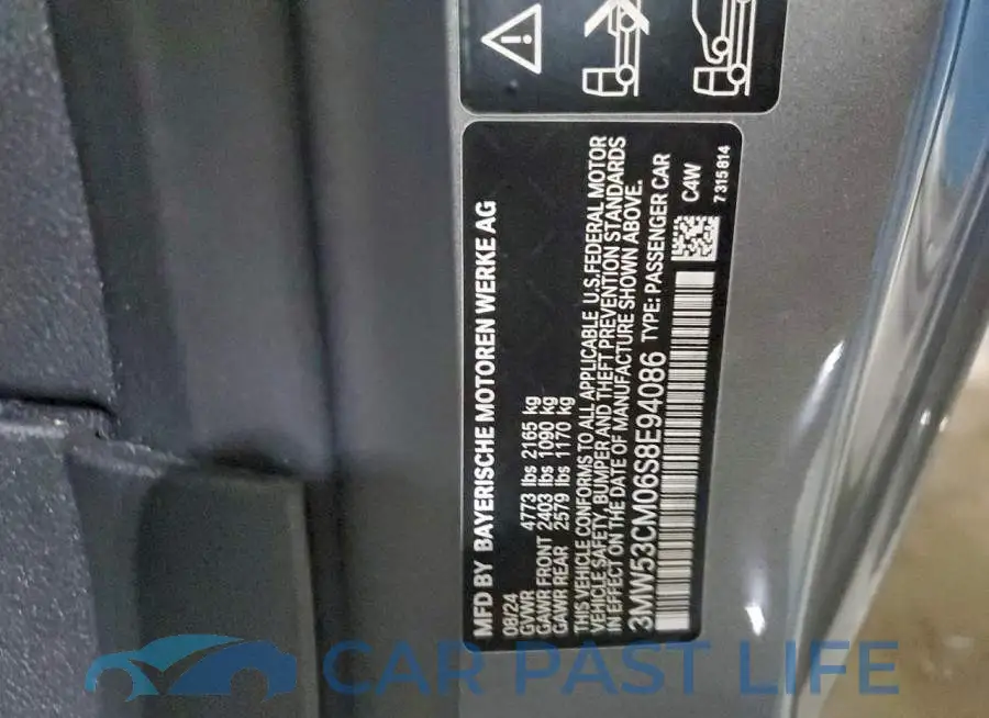 3MW53CM06S8E94086# 12