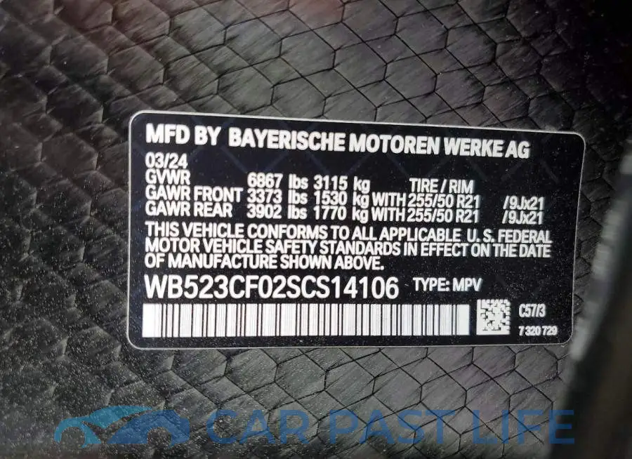 WB523CF02SCS14106# 13