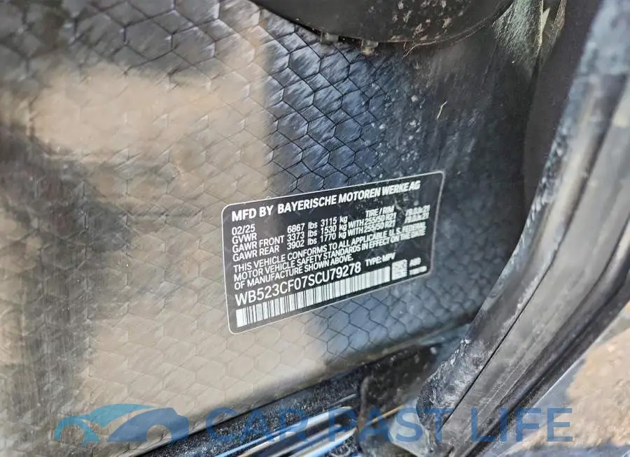 WB523CF07SCU79278# 13