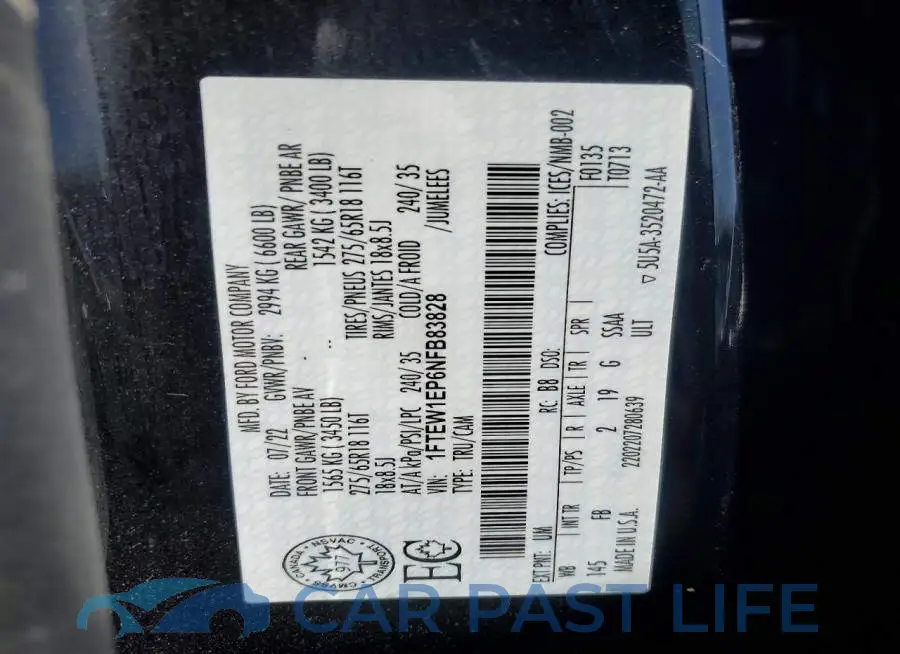 1FTEW1EP6NFB83828# 13