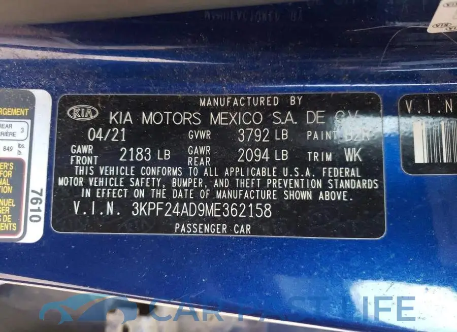3KPF24AD9ME362158# 12