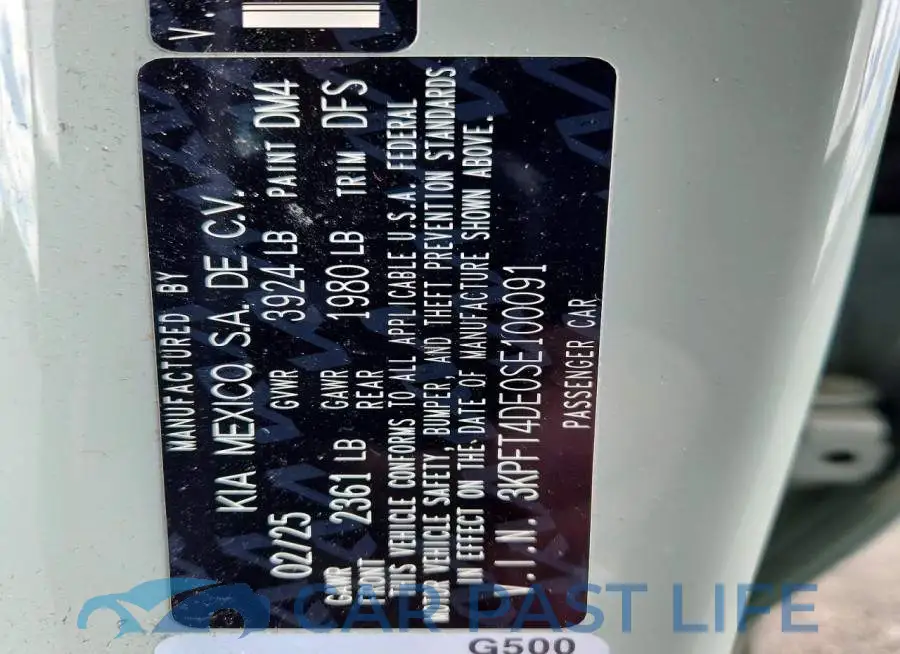 3KPFT4DE0SE100091# 12