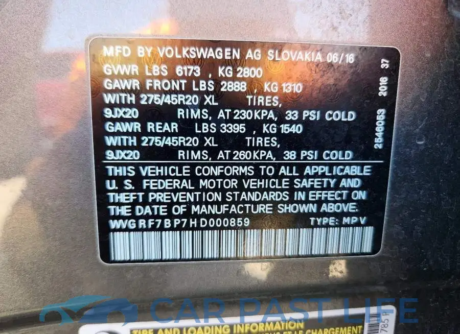 WVGRF7BP7HD000859# 13