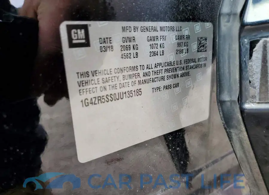 1G4ZR5SS0JU135185# 13