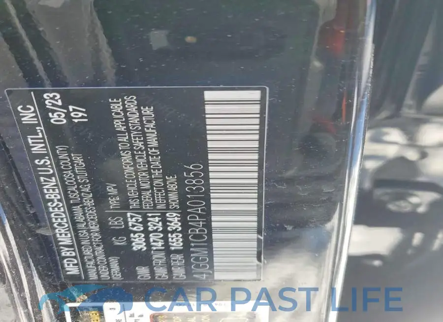4JGGM1CB4PA013856# 13