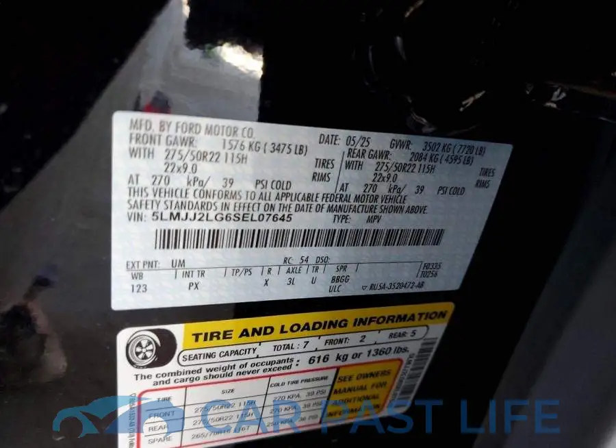 5LMJJ2LG6SEL07645# 14