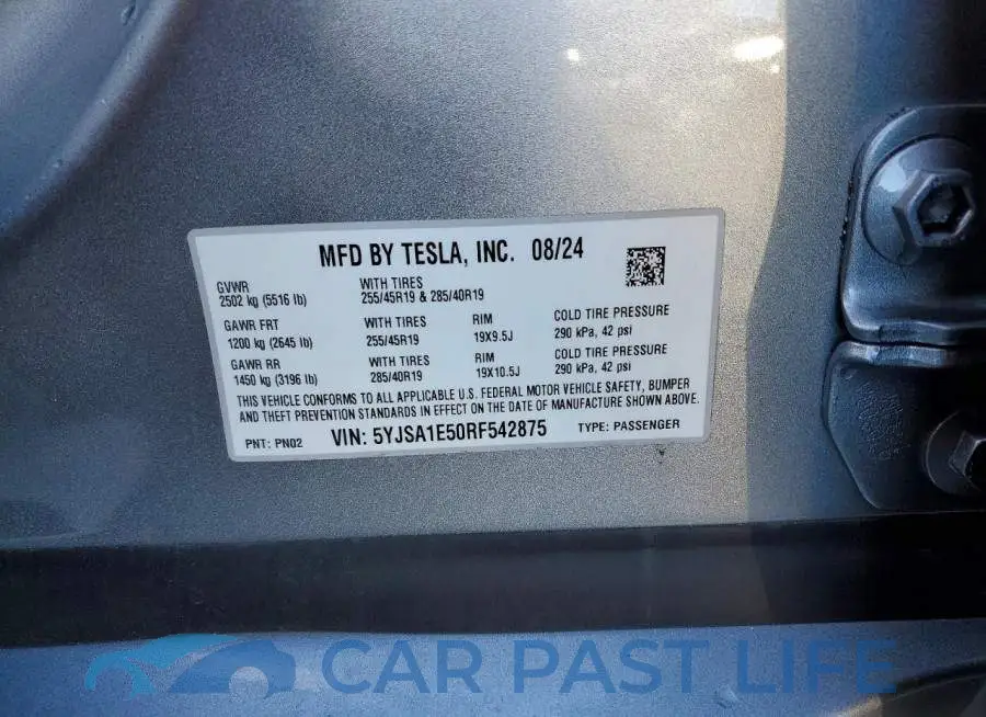 5YJSA1E50RF542875# 12