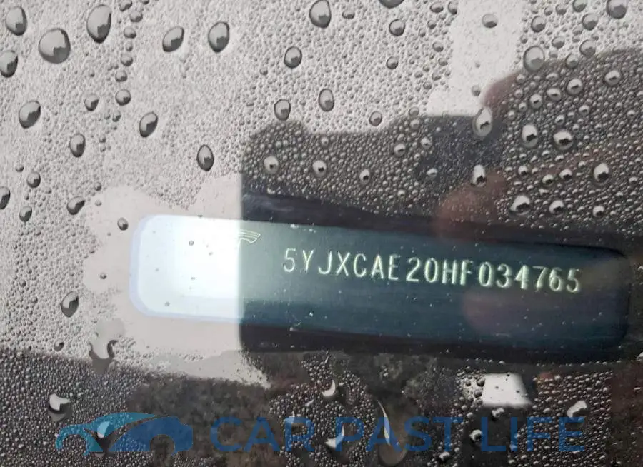 5YJXCAE20HF034765# 13