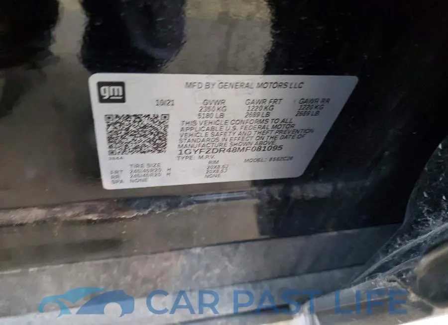 1GYFZDR48MF081095# 12