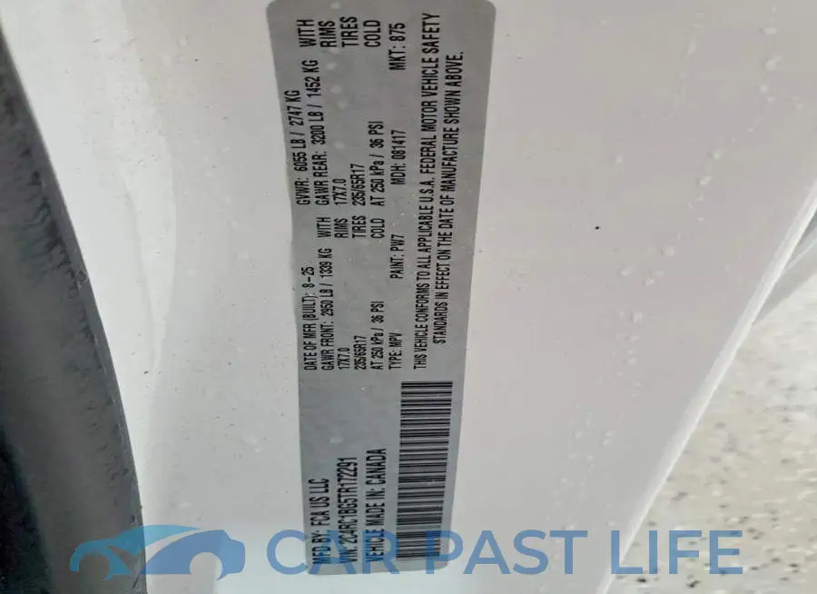 2C4RC1BG5TR172291# 14
