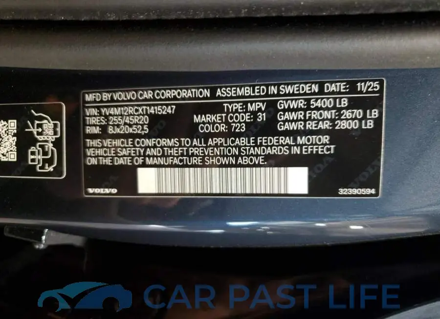 YV4M12RCXT1415247# 14