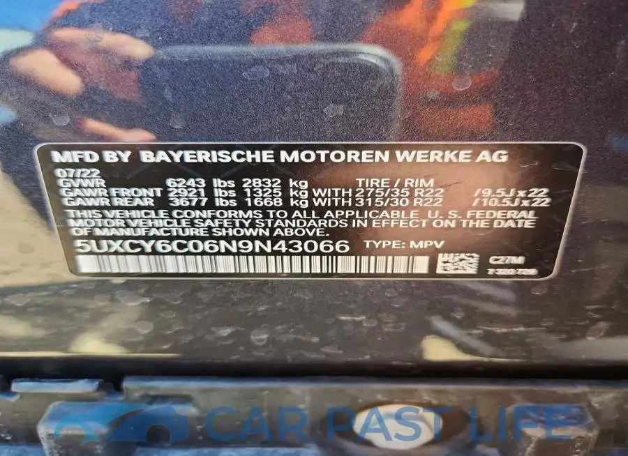 5UXCY6C06N9N43066# 13