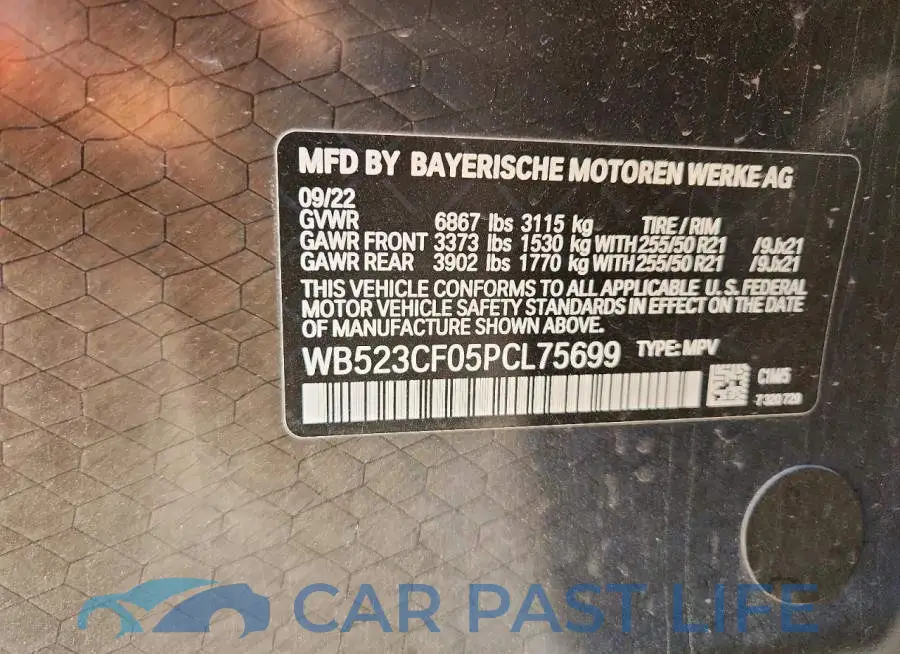 WB523CF05PCL75699# 13