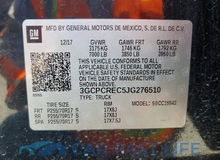 3GCPCREC5JG276510# 12