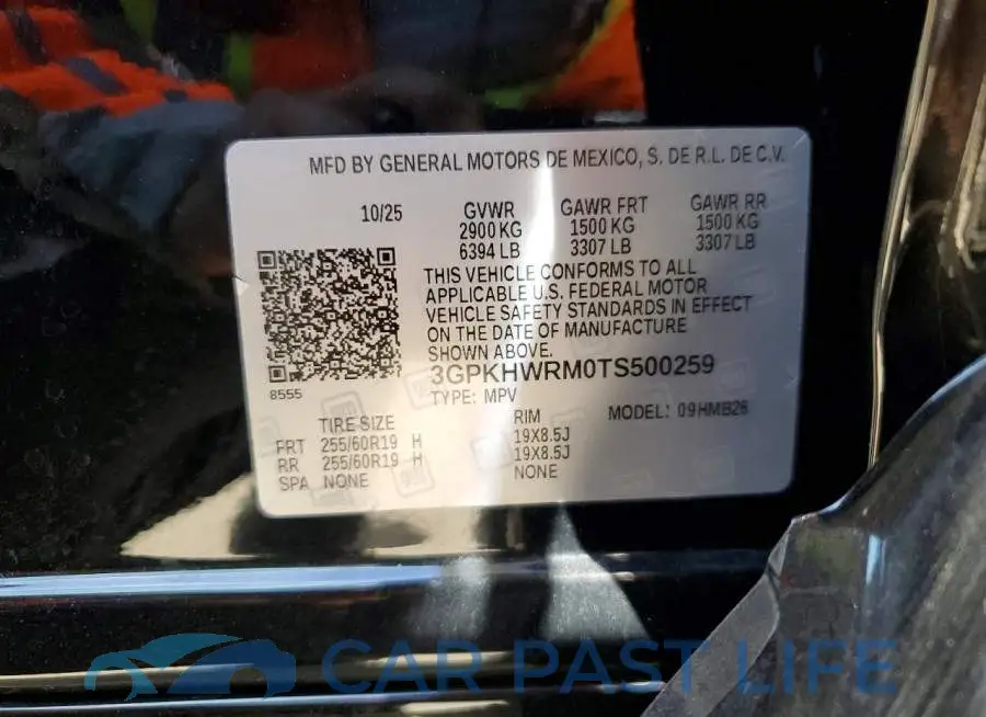3GPKHWRM0TS500259# 13